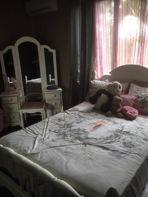 Nice comfortable bed.