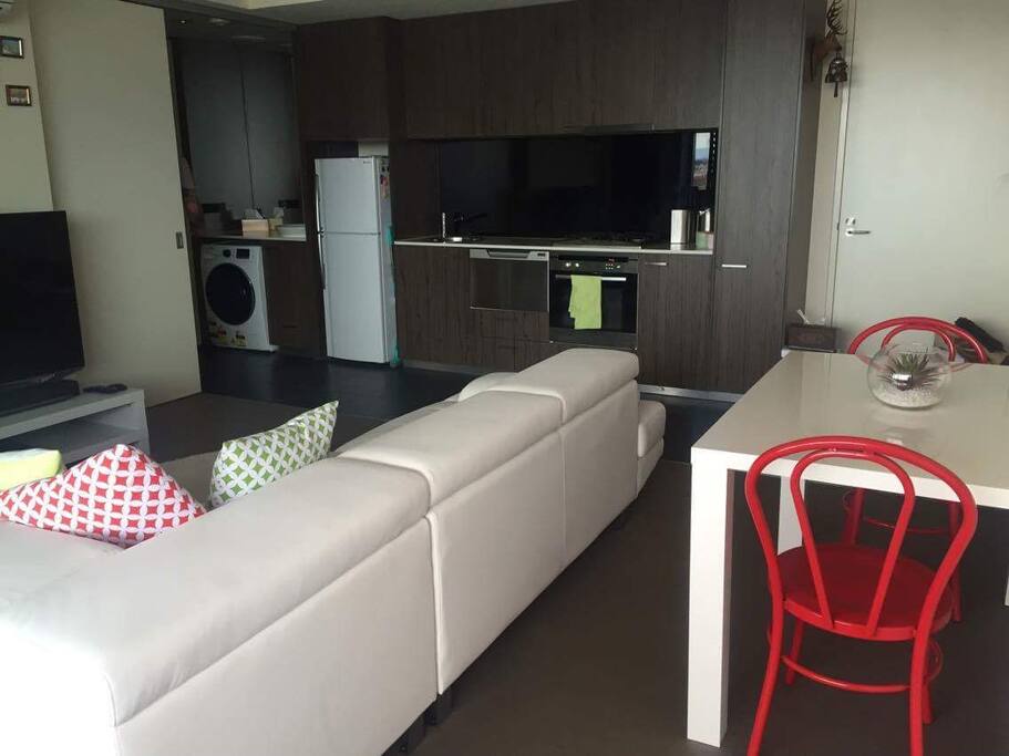 Fully equipped kitchen - brand new appliances, including dishwasher, washing machine and dryer