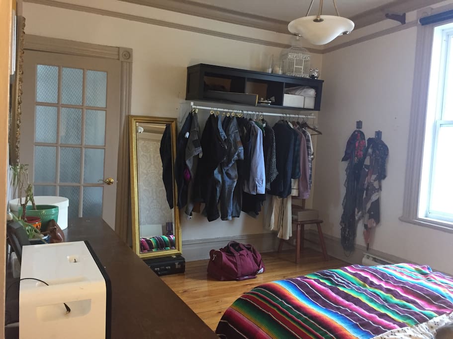 The bedroom