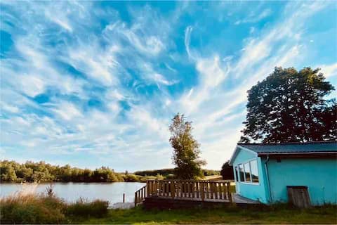Søbred's summer cottage in Rebild, Hornum lake