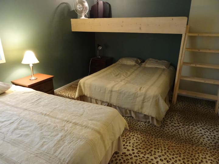 ห้อง "บิ๊กแคท" มีวัตถุประสงค์ในห้องสวีทสำหรับครอบครัวเนื่องจากมีประตูคู่ที่เชื่อมต่อกับห้องสวีทสำหรับเด็กของเราที่มีเตียงสองชั้น