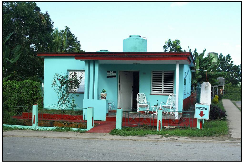Frente de la casa
