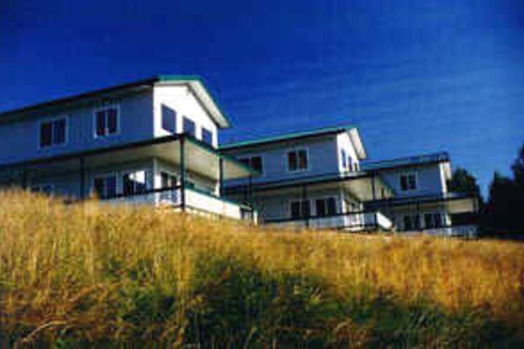 Three luxury cabins at CastAway Riverside on the Kenai River