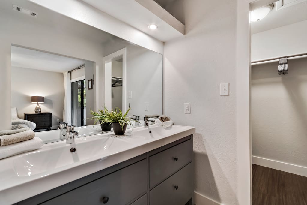 Bathroom #1 located in master bedroom