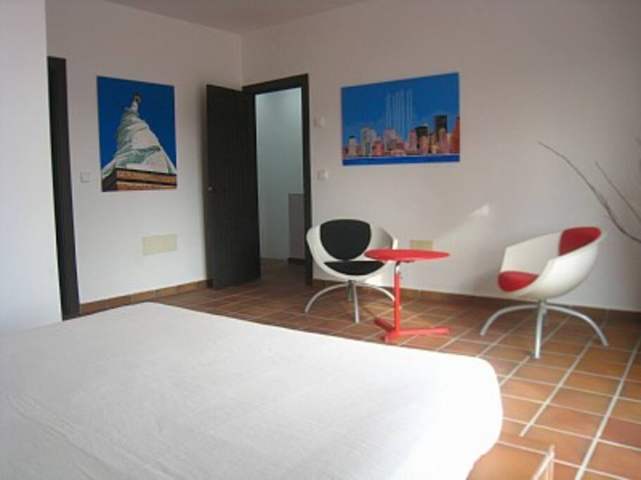 Dormitorio 1 Planta 1 con acceso a terraza