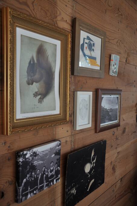 Beautiful original wood exposed walls