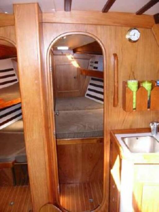 spacious revamped double cabins