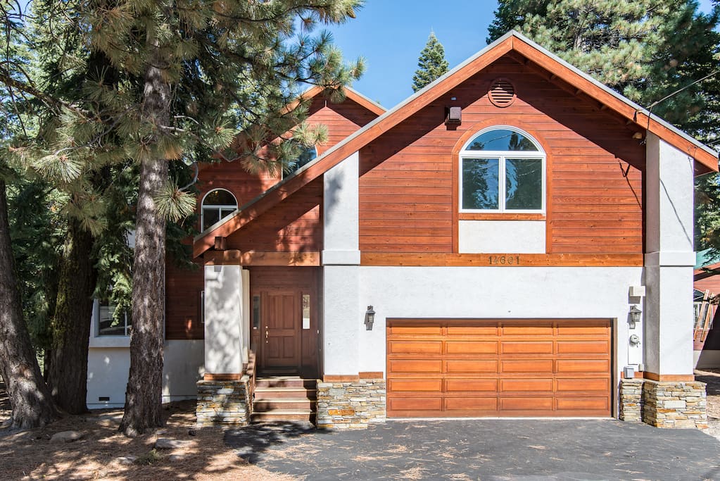 Parking is available for 2 cars in the garage and additional vehicles in the driveway.