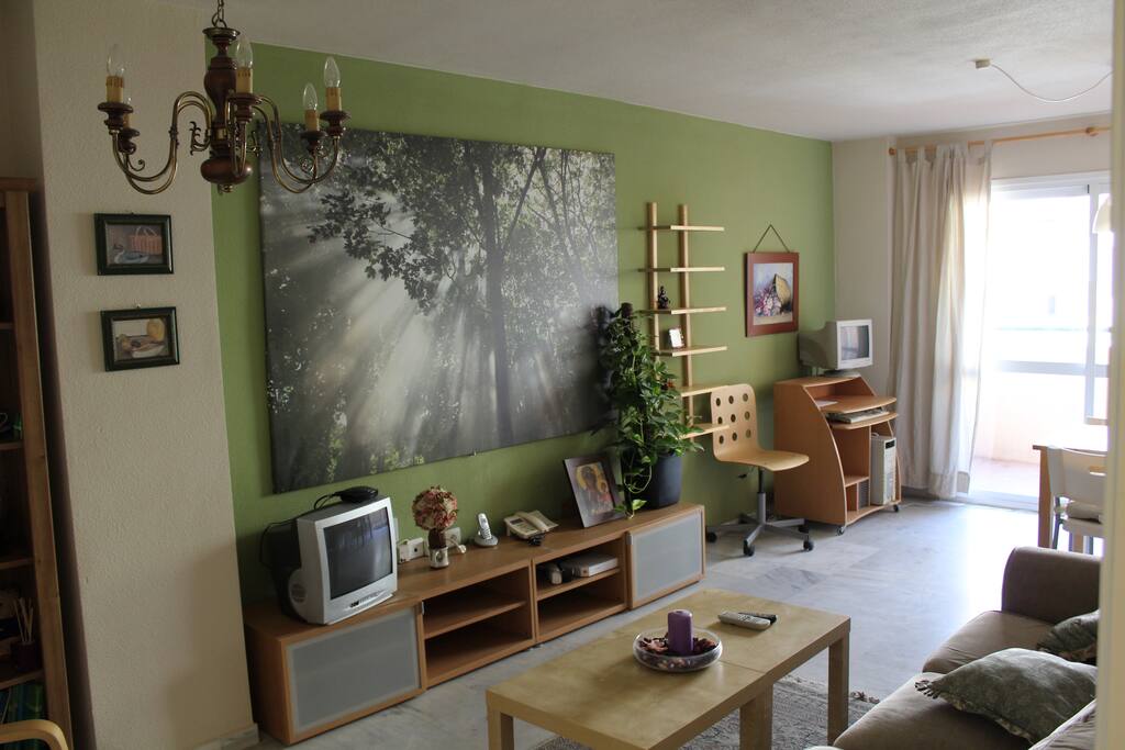 Salón visto desde pasillo