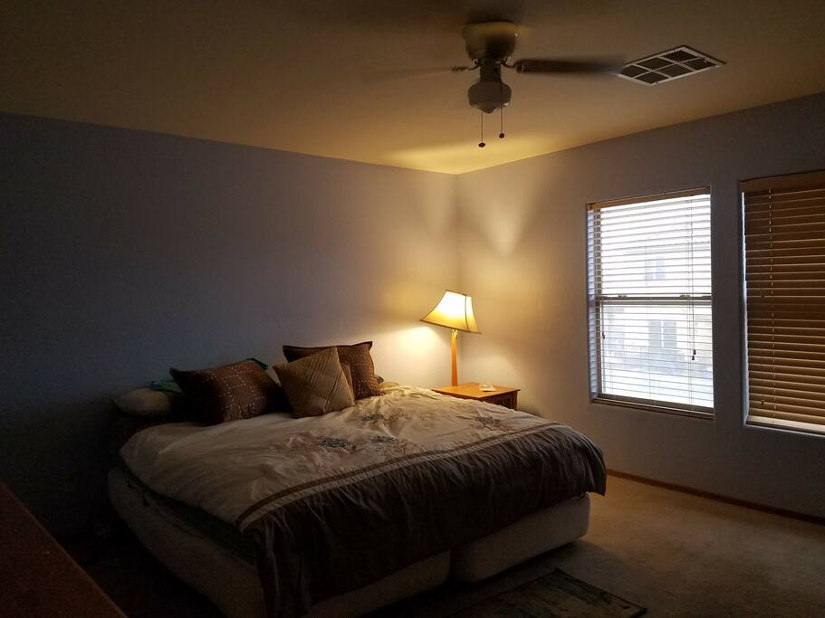 Spacious Bedroom. Comfy