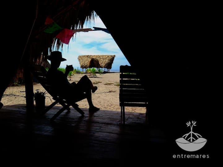 Ecological cabin on the beach. Boca del Cielo Dome houses for Rent in