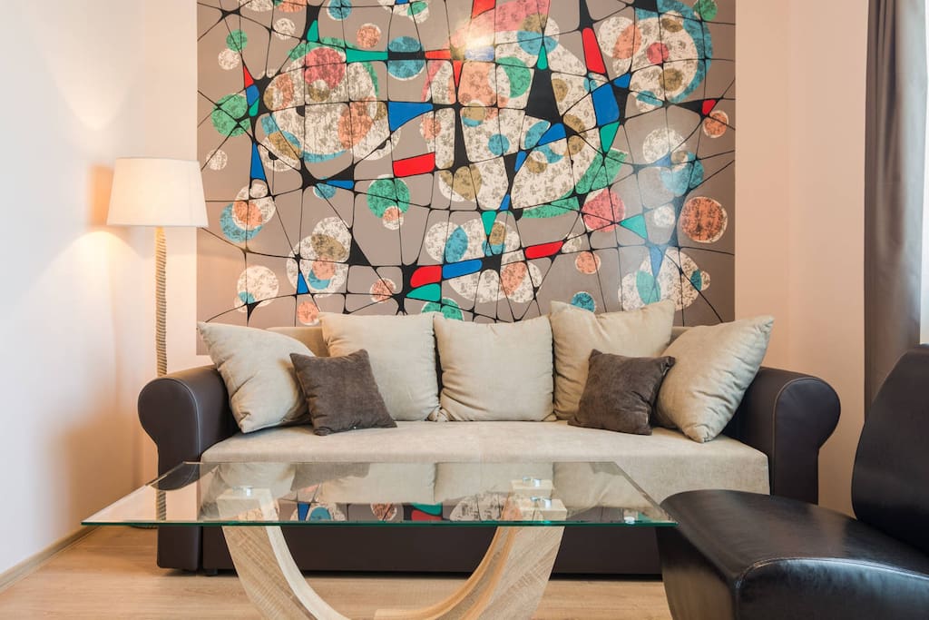 Bright and spacious living room