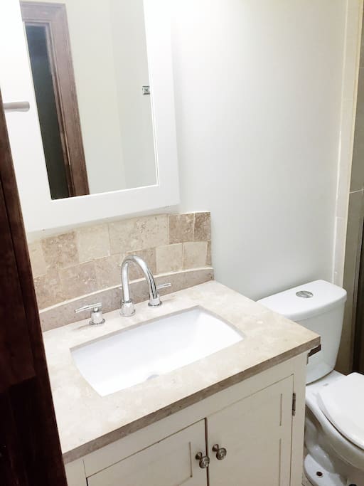 Bathroom within Bedroom!
