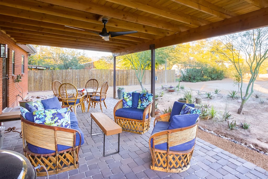 Huge back porch to enjoy!
