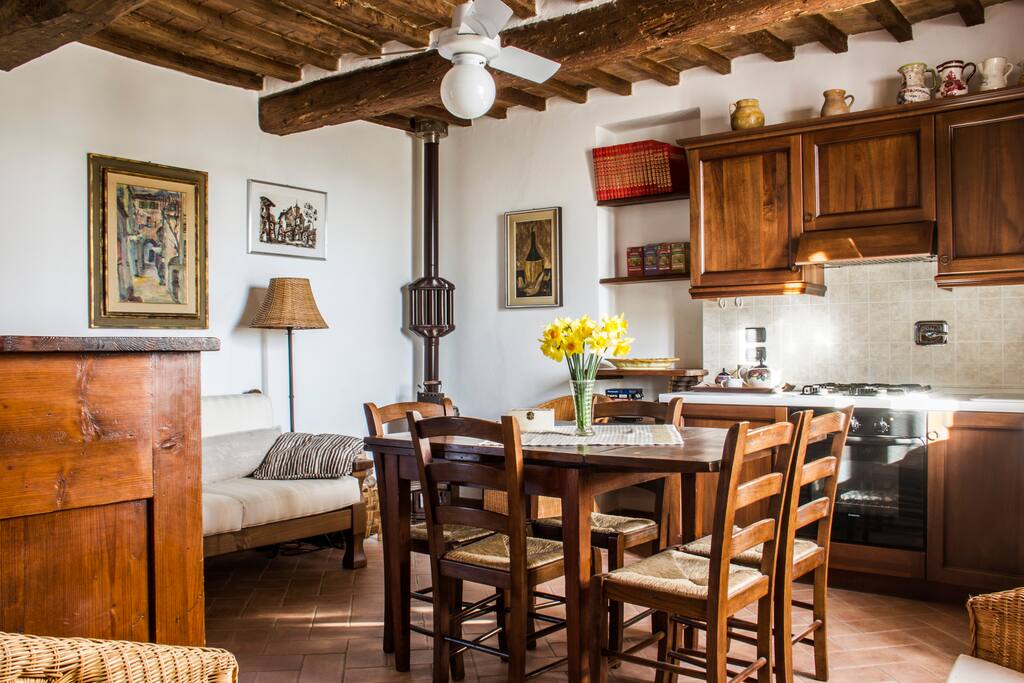 Cucina e soggiorno