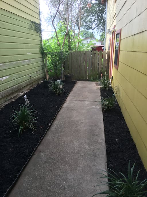 New entry way to listing