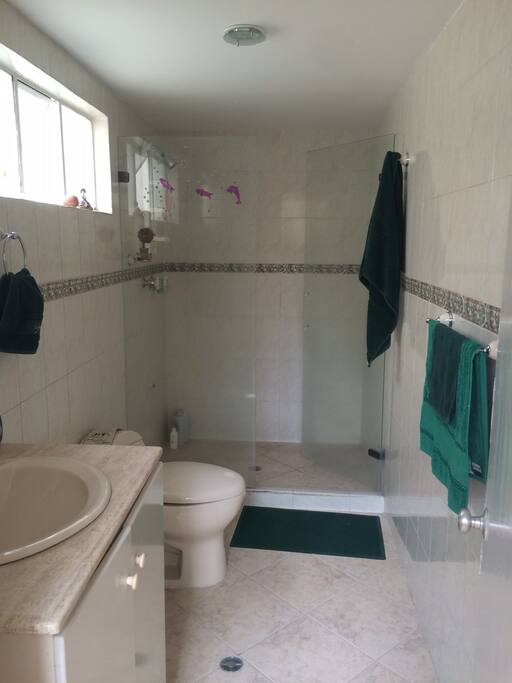 Big Bathroom with hot water