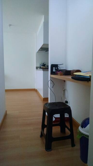 Espacio para trabajar. Working space