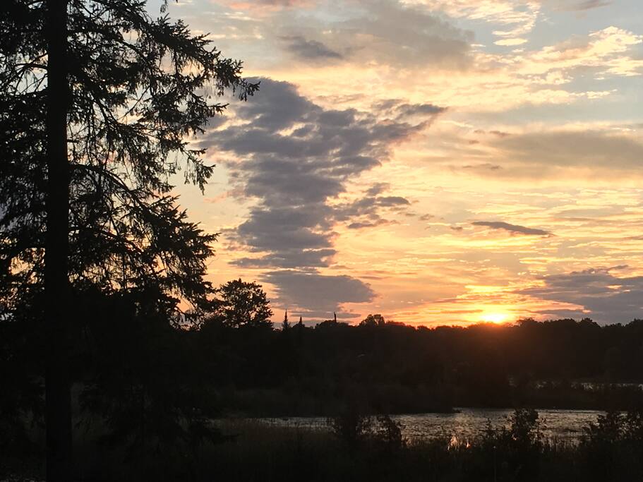 mid summer sunset