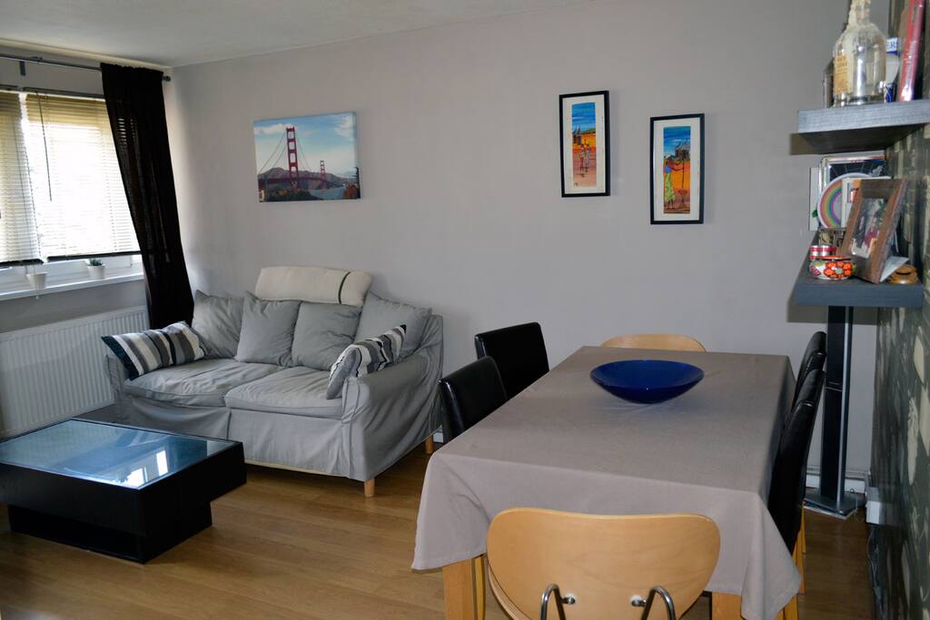 The living room