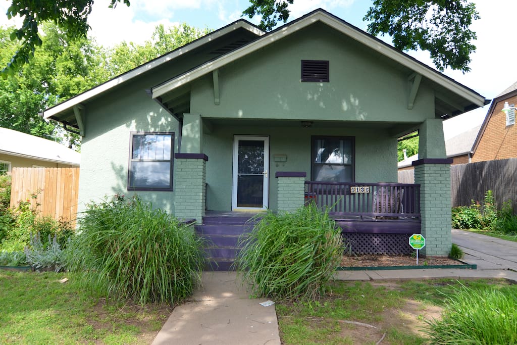 Charming and welcoming. You'll love spending time in our safe and beautiful neighborhood.