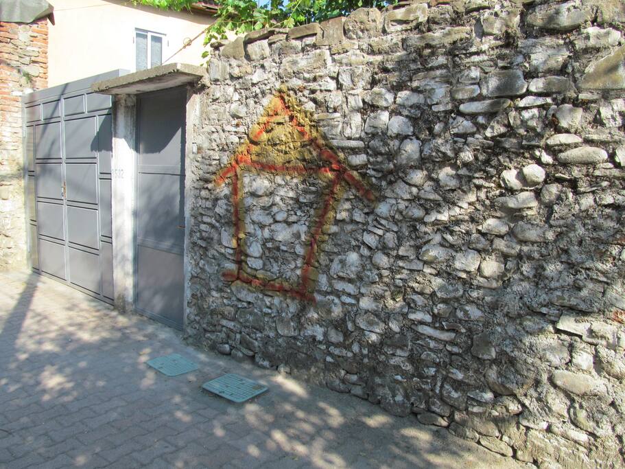 porte d'entrée de la maison