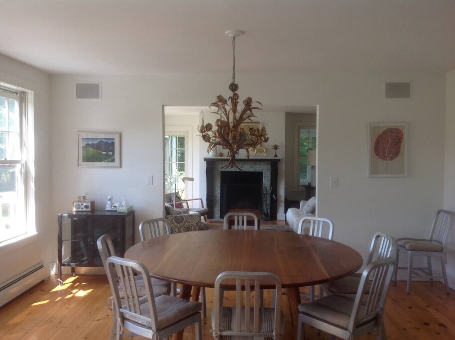 Dining area looking to living room.