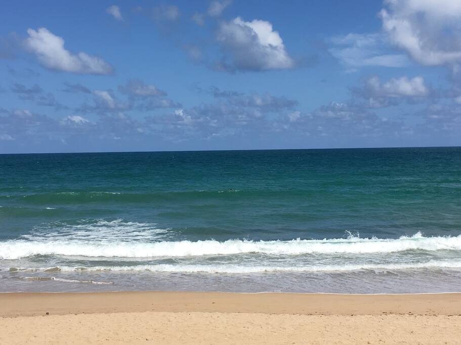 Vista de frente da casa