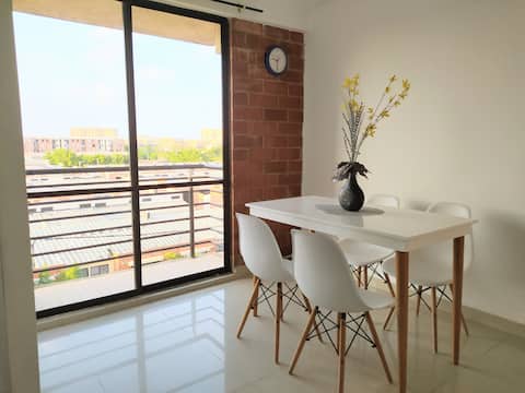 Apartment in a gated community near the stadium
