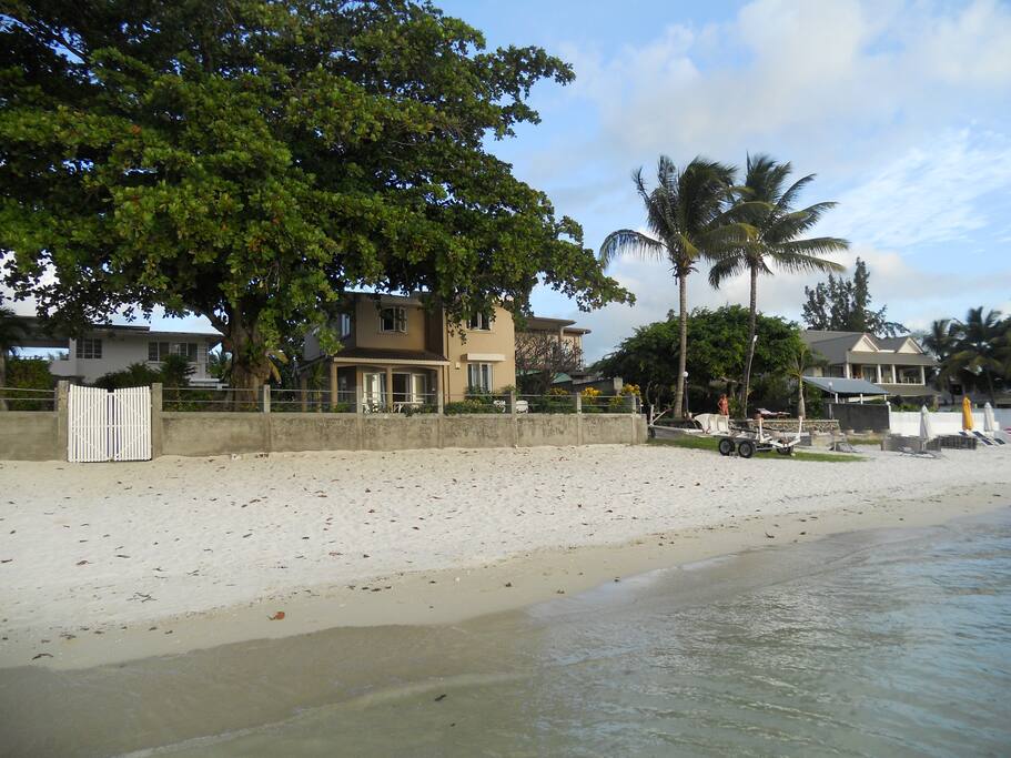 Villa from the sea