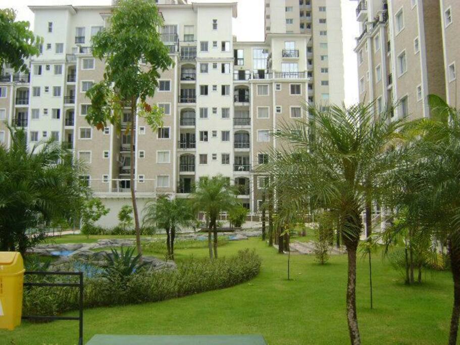 Vista da área de lazer / View of the leisure area