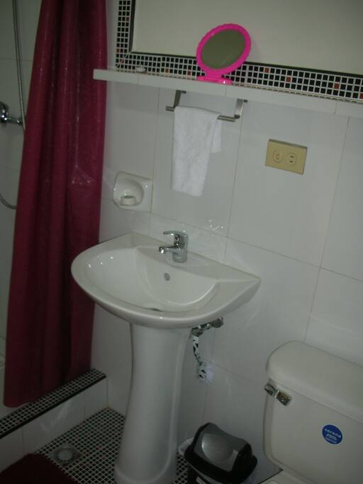 Private bathroom in the first bedroom