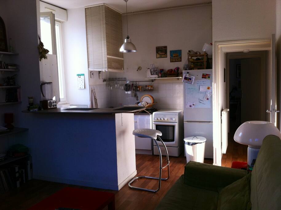 Salon/cuisine