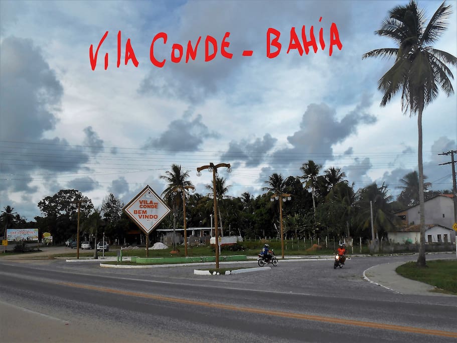 Entrada da Vila do Conde pela Linha Verde.