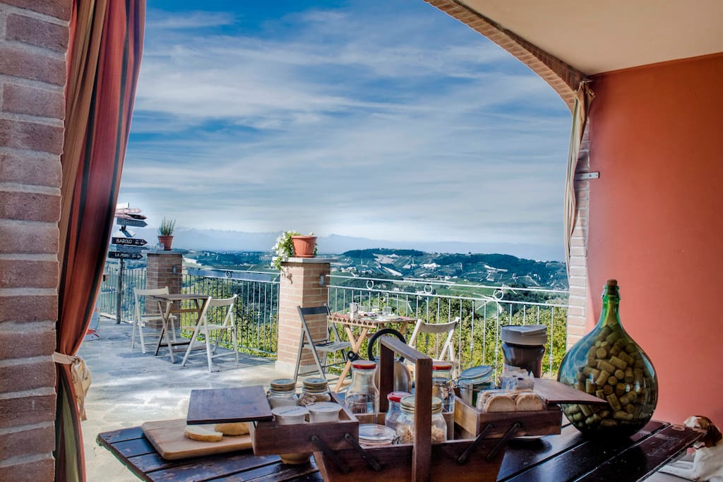 breakfast with view