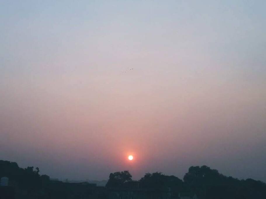 Beautiful sunrise