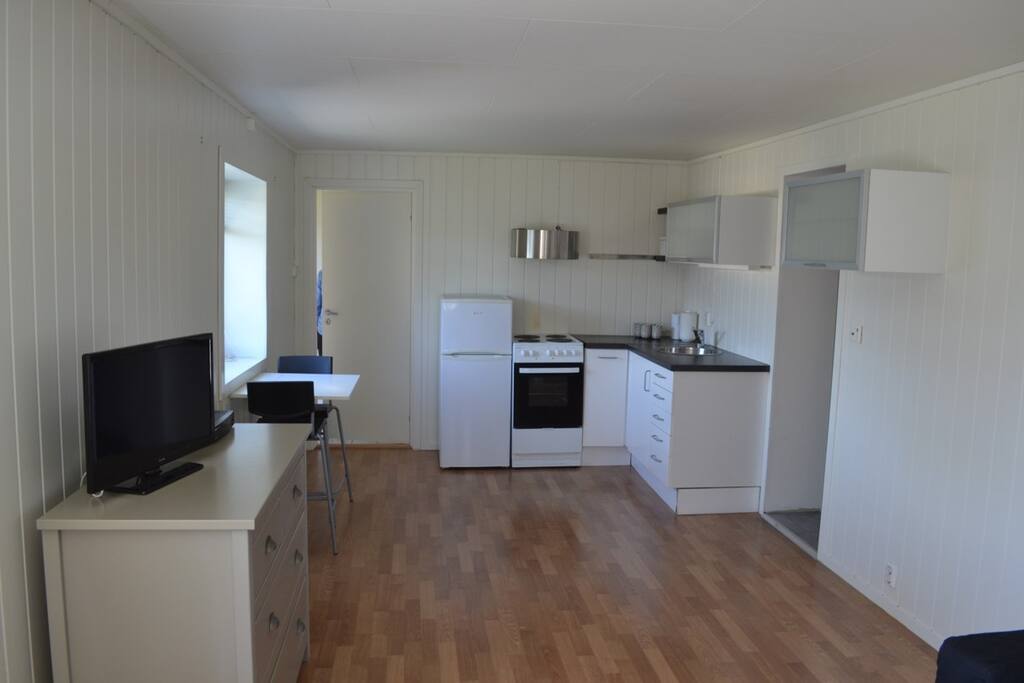 Kitchen view from living room