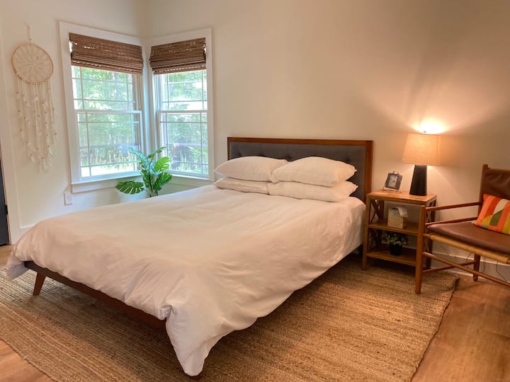 Master bedroom downstairs.