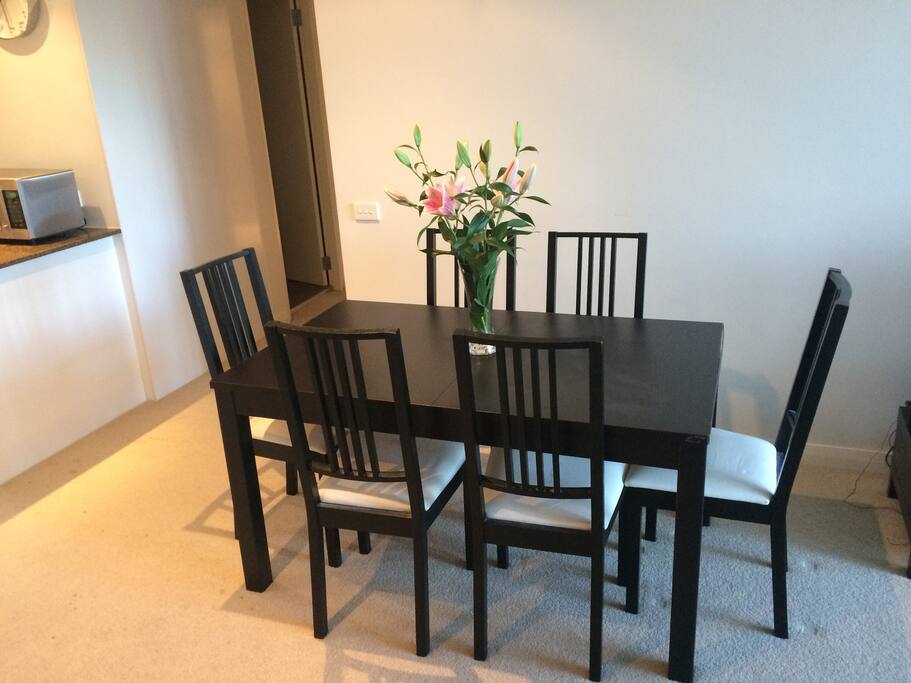 Shared dining area