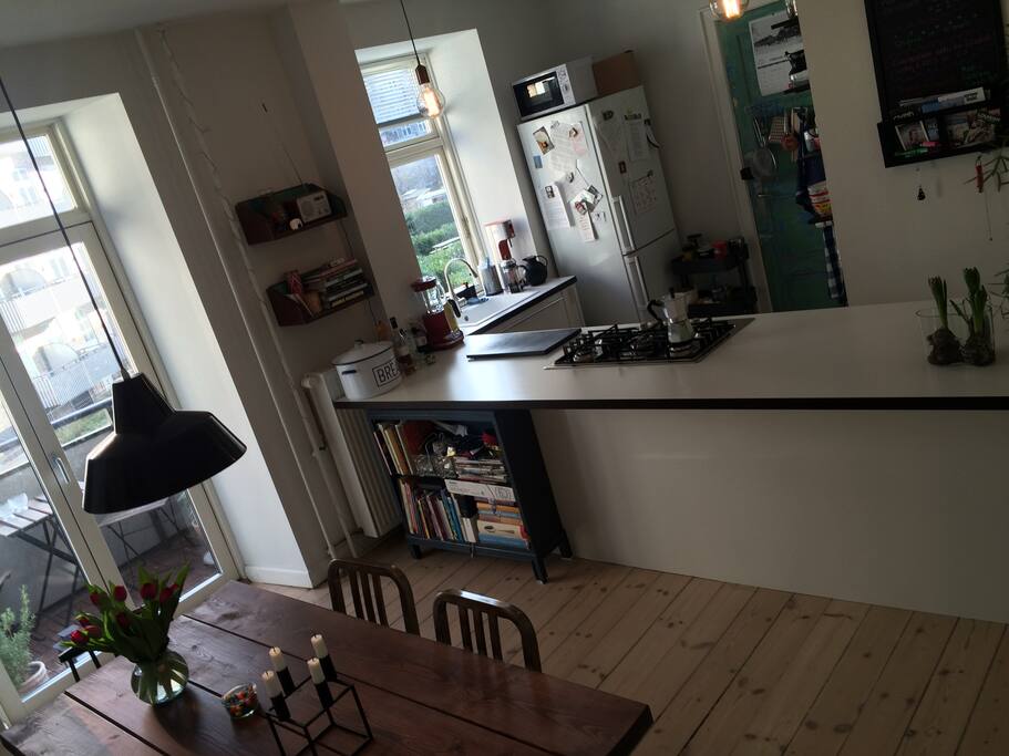 Kitchen-dining area