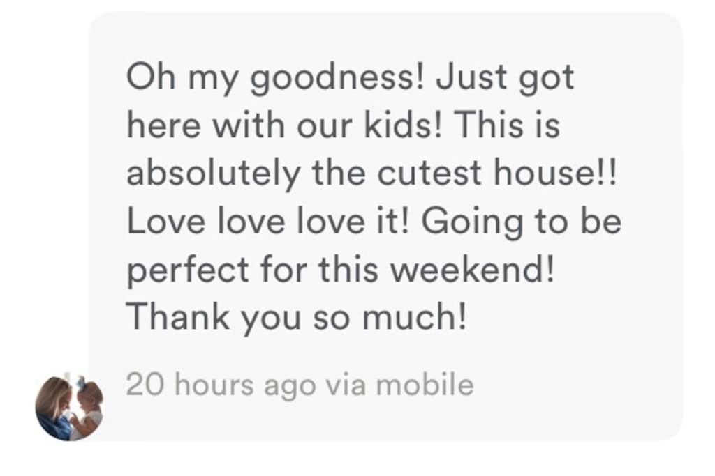 Our very first review!