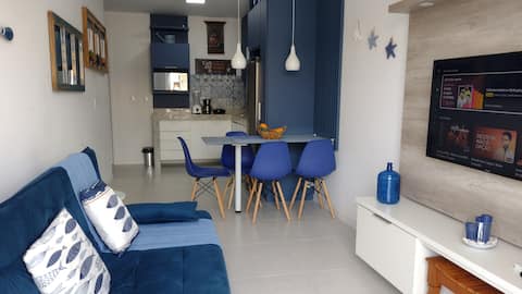 Airbnb em destaque: Laguna Azul Apartment with pool and canal view em Macaé Rio Das Ostras Cabo Frio