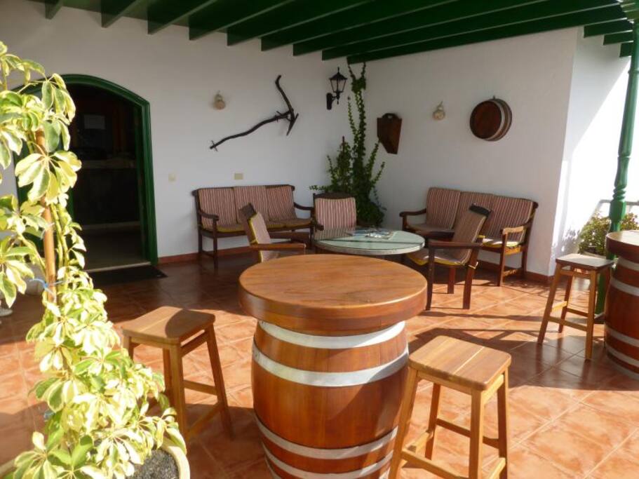 Terraza general Villa
