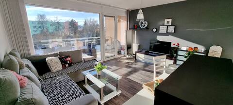 Beautiful bright apartment with terrace