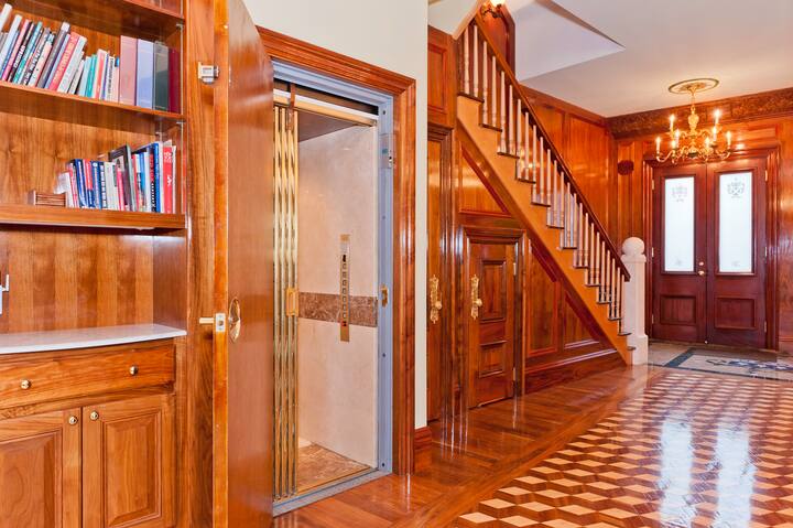 Historic brick Victorian row house