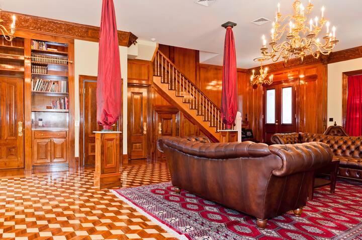 Historic brick Victorian row house