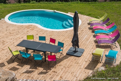 Gîte des Charmes 5* Piscine SPA SAUNA in La Bresse