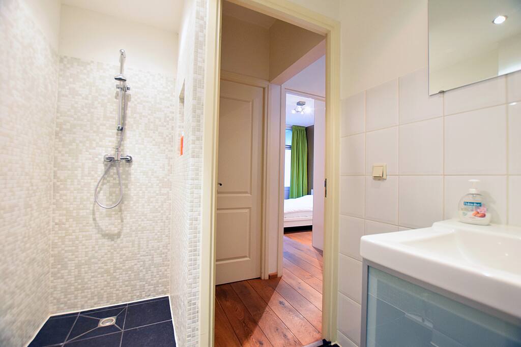 A clean shower