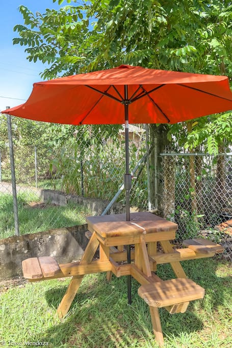 Backyard Picnic Table