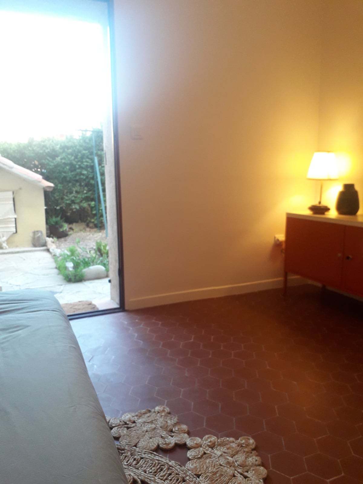 Malá spálňa na prízemí s 80 x 200 lôžkami